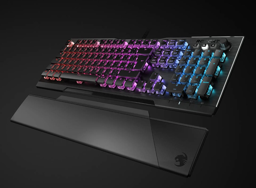 ROCCAT Vulcan 121 Mechanical PC Tactile Gaming Keyboard, Titan 